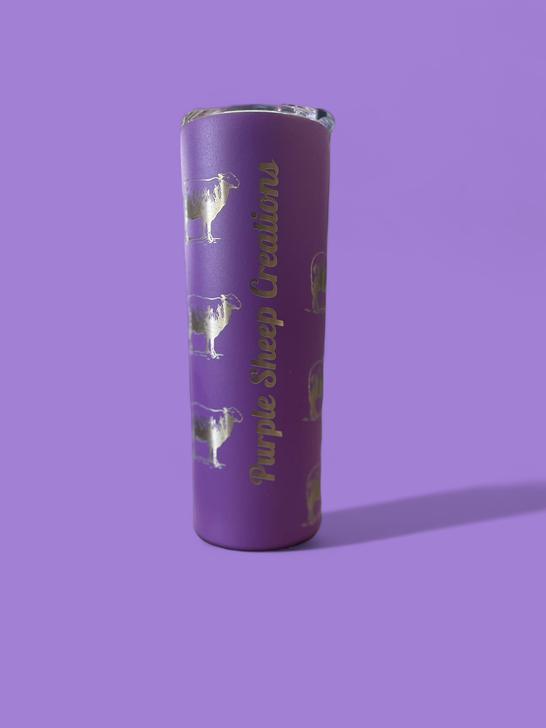 purple sheep creations tall mug